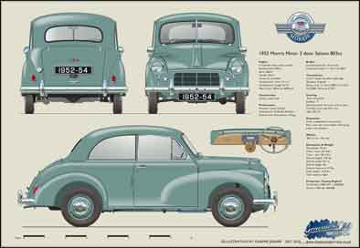 Morris Minor Series II 2dr saloon 1952-54